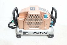 ■動作確認済■ makita マキタ エアコンプレッサ AC462XL カッパー 11L 高圧×2口 常圧×2口 速打ち＆静音モード_画像2