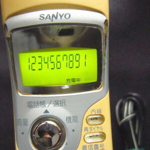 中古品 SANYO サンヨー子機TEL-SK1の画像3