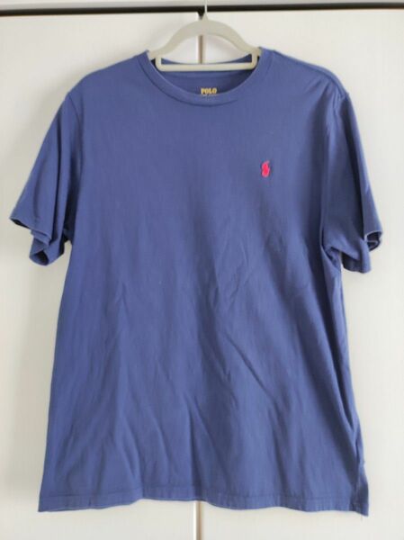 RALPH LAUREN ワンポイントTシャツ ネイビー XL