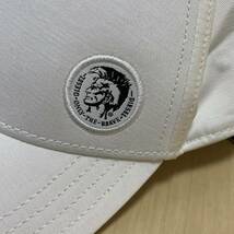 《新品/正規品》定価10,780円 DIESEL ディーゼル メンズ レディース ロゴワッペン スナップバック キャップ 帽子_画像2