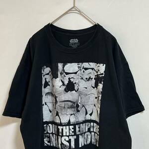 STAR WARS スターウォーズ　半袖Tシャツ ストームトルーパー　ビッグプリント サイズＬ