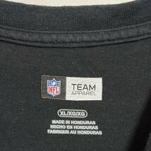 NFL TEAM APPAREL 半袖Tシャツ ラスベガス・レイダース　ビッグロゴプリント　サイズXL_画像3