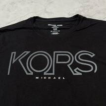 MICHAEL KORS マイケル・コース　半袖Tシャツ ロゴプリント　ブラック　サイズXL_画像3