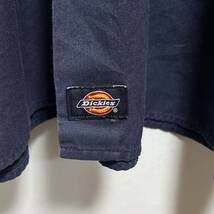 Dickies ディッキーズ　ワークシャツ 半袖シャツ ワンポイントロゴ　ビッグサイズ2XL オーバーサイズ_画像3