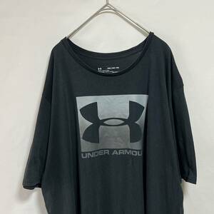 UNDER ARMOUR アンダーアーマー　HEATGEAR 半袖Tシャツ スポーツウェア　くすみカラー　ビッグサイズ2XL オーバーサイズ