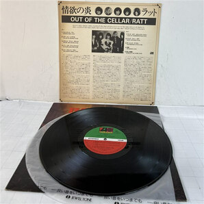 LPレコード RATTラットOut of the Cellar 情欲の炎 80年代LAメタル 日本盤の画像5