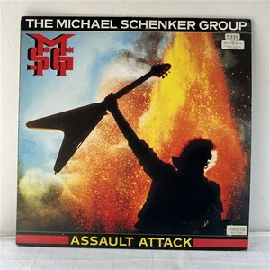 LPレコード MICHAEL SCHENKER GROUP ザ・マイケル・シェンカー・グループ　ASSAULT ATTACK 黙示録 1982年3rdアルバム 日本盤 MSG