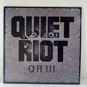 LPレコード QUIET RIOT クワイエット・ライオット QR3 80HM　1986年 日本盤