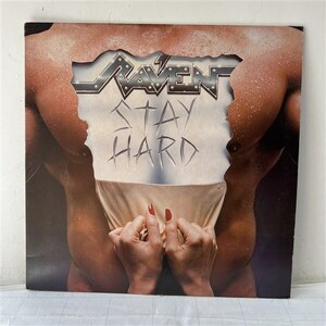 LPレコード RAVEN レイブン STAY HARD　80HM NWOBHM　1985年4thアルバム　米盤