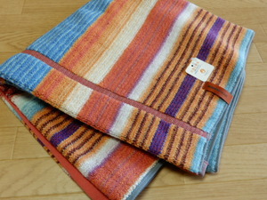 ☆送料無料 MISSONI ミッソーニ バスタオル ヴィッテ 日本製 今治タオル ピンク