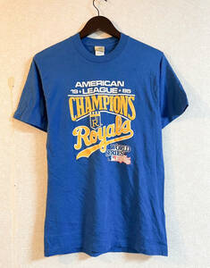 カンザスシティ・ロイヤルズ　Kansas City Royals　半袖　Tシャツ　MLB　メジャーリーグ　野球　ワールドシリーズ　Lサイズ　0201