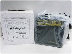 Photogenic フォトジェニック PG-10 ギター ベース兼用アンプ 未使用品