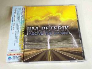 JIM PETERIK Above The Storm+1 国内盤 CD 帯付 SURVIVOR PRIDE OF LIONS 25773