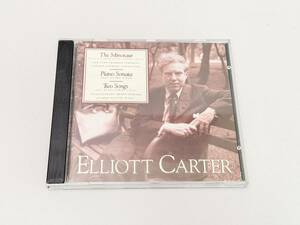 Elliot Carter The Minotaur Piano Sonata Two Songs CD