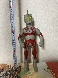 当時物 ウルトラマン エース ブルマァク　BULLMARK　ウルトラマン ソフビ　現状品 昭和レトロ M1号 ブルマァク　ビンテージ マルサン