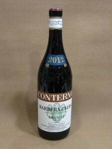 S2-022◆古酒 GIACOMO CONTERNO BARBERA ｄ’ALBA 2012 ジャコモ コンテルノ バルベーラ ダルバ フランチャ 赤ワイン