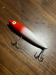 ヘドン オリジナル　ザラスプーク RH レッドヘッド　ペンシル　heddon