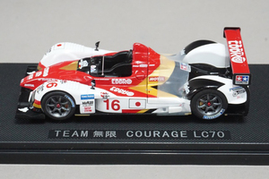 A★ EBBRO 1/43 ★ Team Mugen Courage LC70 2006 JLMC ★ クラージュ 無限 LC70 2006 JLMC in 岡山 優勝車 #16 荒聖治/黒澤治樹