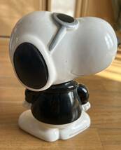 スヌーピー 貯金箱 陶器 セトモノ SNOOPY_画像2