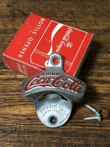 Coca Cola бутылка устройство открывания 1991 год производства не использовался товар штопор retro Showa Retro 