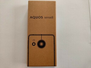 新品未使用 AQUOS sense8 SH-M26 6.1インチ メモリー6GB ストレージ128GB コバルトブラック SIMフリー オープンマーケット版