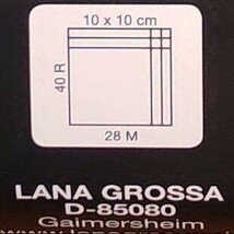 Lana grossa ラナグロッサ ツイード　ワインレッド_画像3