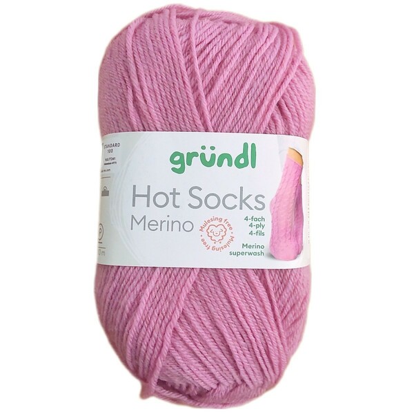 Grndl Hot Socks メリノ　単色　50g　ソックヤーン 毛糸