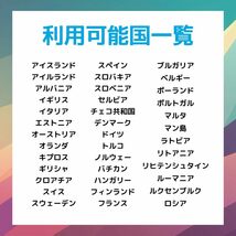 【ヨーロッパSIMカード】15日間 6Gb 電話番号付き(日本含む国際電話30分無料) SMS 30件 有効期限 / 2024年6月30日_画像2