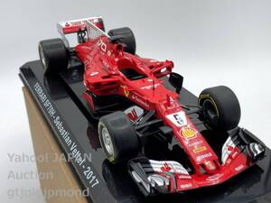 Premium Collectibles 1/24 フェラーリ SF70H #5 S.ベッテル 2017 Ferrari ビッグスケール F1 コレクション デアゴスティーニ