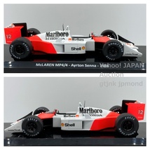 DeAGOSTINI 1/24 マクラーレン ホンダ MP4/4 #12 A.セナ McLAREN HONDA Marlboro加工 ビッグスケール F1 コレクション デアゴスティーニ_画像3