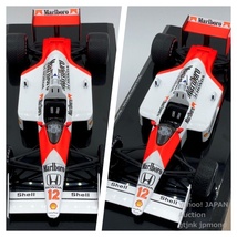 DeAGOSTINI 1/24 マクラーレン ホンダ MP4/4 #12 A.セナ McLAREN HONDA Marlboro加工 ビッグスケール F1 コレクション デアゴスティーニ_画像7