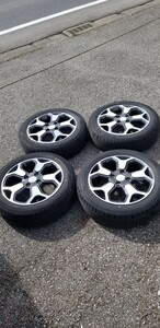 中古品　スズキ純正ホイール　タイヤオマケ15x4,5　オフセット45～4本検討ハスラー　エブリイー　キャリィー　スペーシア　パレット　　　