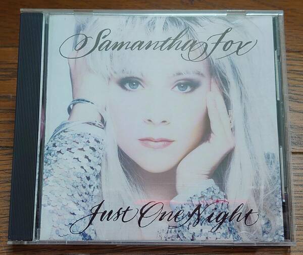 送料込み：中古★SAMANTHA FOX / サマンサ・フォックス★JUST ONE NIGHT / ジャスト・ワン・ナイト