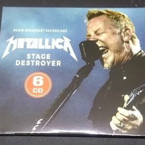 送料込み：中古★METALLICA / メタリカ★RADIO BROADCAST RECORDINGS METALLICA STAGE DESTROYER★ＣＤ６枚組★2023年12月15日発売