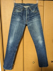 LEVI'S　リーバイス　ヴィンテージ　BIGE ビッグE　1970年代 ベルベルジン　藤原　ボタン裏6 リペア無し