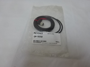 新品 未開封 KEYENCE コネクタケーブル M12L字 2m PVC OP-75722