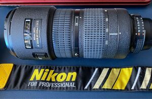 ニコン レンズ 80-200mm F2.8D　プロストラップ付き