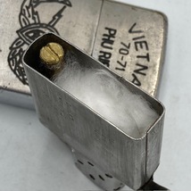 ジッポー ZIPPO ベトナムジッポー 1970年 米軍パイロット徽章 使えます ヴェトナムジッポー_画像10