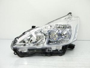 2049042♪ プリウスα♪ ZVW40/ZVW41 前期(初期) 左ライト LED KOITO 47-42 PRIUS ALPHA