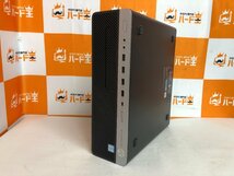 【ハード王】1円～/HP EliteDesk800G4SFF/Corei5-8500/8GB/ストレージ無/8977-J_画像1