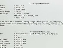 【ハード王】1円～/DELL Latitude E7270/Corei5-6300U/8GB/ストレージ無/SSD256GB/8782-G32_画像2