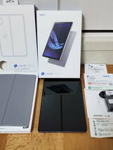 ★☆NEC 9型 Android タブレット LAVIE Tab T9 PC-T0975GAS アークティックグレー 純正ケースフイルム、保証期間付き☆★_画像3