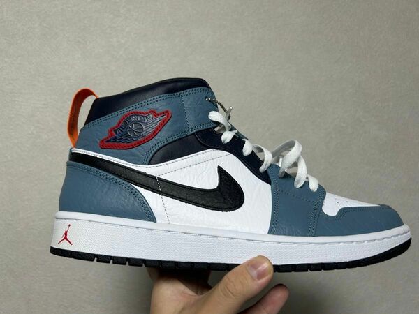 FACETASM × Nike Air Jordan 1 Mid "White/Navy ファセッタズム × ナイキ