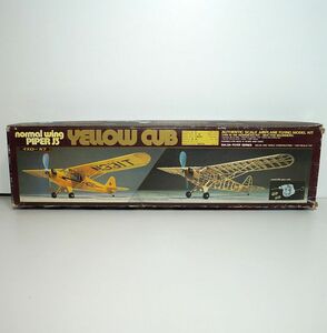 ユニオン バルサフライヤーシリーズ 1/17 No.5 イエロー カブ YELLOW CUB 全長 41.8㎝ 全幅 66.8㎝ 最上級者向 模型 プラモデル