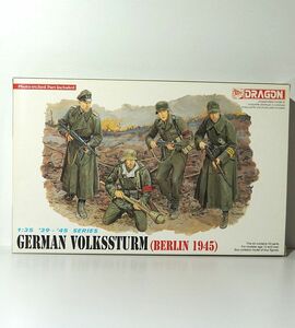 ドラゴン 1/35 ドイツ国防突撃兵 ベルリン1945 WWⅡ 6020 ドイツ 兵士 パンツァーファースト プラモデル フィギュア ミリタリー ジオラマ