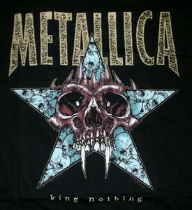 ★メタリカ Tシャツ METALLICA King of Nothing - L 正規品 パスヘッド スカル