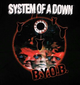 ★システム オブ ア ダウン Tシャツ System Of A Down B.Y.O.B. - L 正規品 S.O.A.D. メタル