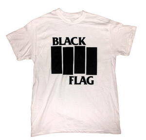 ★ブラック フラッグ Tシャツ Black Flag BAR 白 S 正規品 ushc punk ハードコア パンク ロック ビキニ キル Bikini Kill bad brains