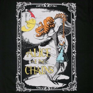 ★アリス イン チェインズ 長袖 Tシャツ Alice In Chains WONDERLAND - L 新品 UK 正規品 ロンT ロックTシャツ dirt