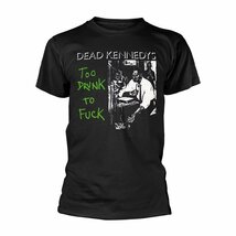 ★デッド ケネディーズ Tシャツ DEAD KENNEDYS Too DRUNK - L 正規品 ushc_画像2